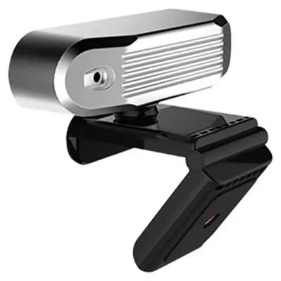 Image de Webcam USB Full HD 1080p avec microphone, idéale pour les appels vidéo et le streaming, réglable