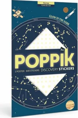 Produktbild von POPPIK - Lernposter & Sticker Himmelskarte