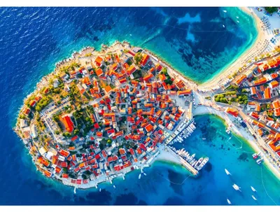 Produktbild von ENJOY Puzzle Leteck mit Blick auf Primosten, Kroatien 1000 dlks