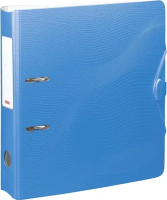Produktbild von Brunnen WAVE - A4 - Q-Ring - Polypropylen (PP) - Blau - Strukturierte Oberfläche - 7 cm