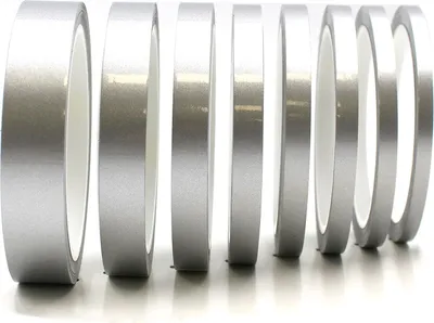 Produktbild von 10m Zierstreifen 5mm Maritime Anwendung Silber Metallic Glanz Dekorstreifen Schiffe Yacht Jetski Motorboot wasserfest selbstklebend