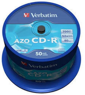 Produktbild von CD-Rohlinge 700MB/80min crystal Spindel VE=4x50 Stück