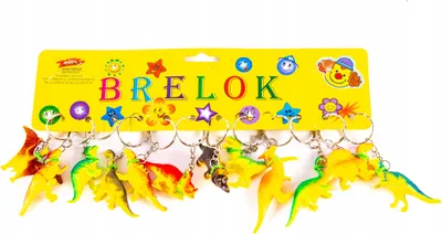 Image de Lot de 12 porte-clés dinosaures - Pendentifs dinosaures pour les anniversaires d'enfants et l'école