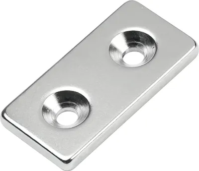 Produktbild von SUPERMAGNETE Quadermagnet 40x20x4mm, Haftkraft 12 kg