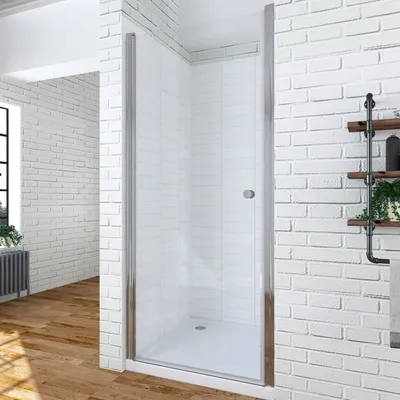 Produktbild von AQUALAVOS Duschabtrennung Nischentür Duschtür 90x197cm Easy Clean