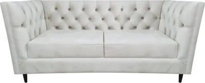 Produktbild von Wohnzimmer Sofa Zweisitzer Couch Leder Sofas Polstermöbel Chesterfield Set