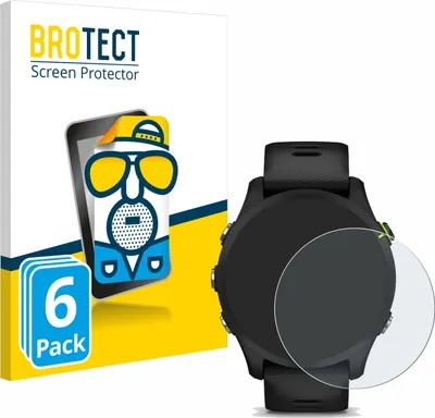 Produktbild von 6x BROTECT Schutzfolie für Garmin Forerunner 255 Music Displayschutz Displayschutzfolie Folie Matt Entspiegelungsfolie