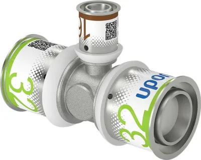 Produktbild von UPONOR S-Press PLUS, T-Stück, reduziert, 32-16-32, 1 Stk.