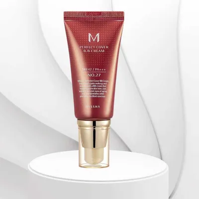 Obrázek produktu pro MISSHA - Perfect Cover BB Cream SPF42/PA+++ - BB krém s ochranným faktorem SPF 42 - odstín NO.27 - 50 ml
