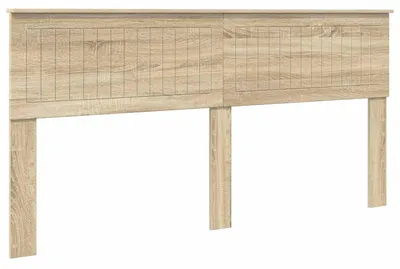 Image de Tête de lit vidaXL en bois composite chêne Sonoma