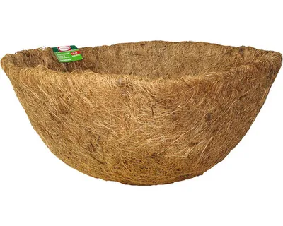 Produktbild von Kokoseinsatz M für Hängekorb Bellissa Haas Naturfaser Ø 35 cm H 17 cm braun