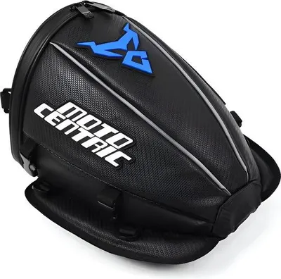 Image de CarryQuest® - Sac à dos moto étanche, 15 litres, bleu