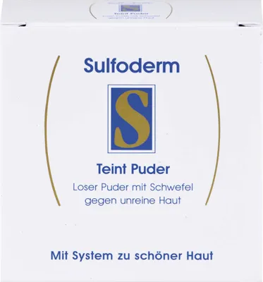 Obrázek produktu pro Sulfoderm S Pleťový pudr 20 g