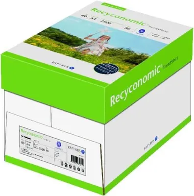 Produktbild von Multifunktionspapier Recyconomic Trend White A4 80g weiß RC VE=2500 Blatt ungeriest.