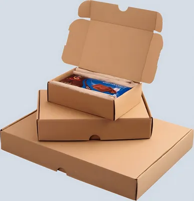 Produktbild von Maxibriefkarton braun, 25 Stück Innenmaß: 330x242x45 mm