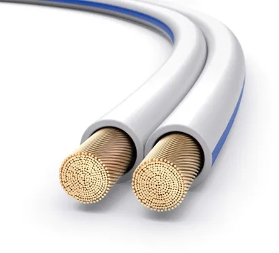 Immagine prodotto di Cavo per altoparlanti PureLink OFC 2x1,50 mm², (0,10 mm), 15,0 m, bianco