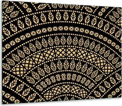 Obrázek produktu pro Kryt varné desky Skleněný kryt varné desky 60x52cm černý