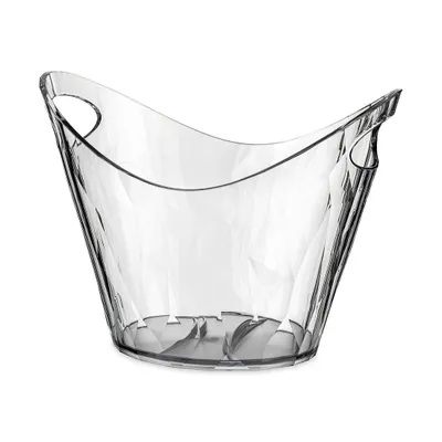Produktbild von Koziol Weinkühler Club Bucket, Flaschenkühler, Eiseimer, Kunststoff, Crystal Clear, 6 L, 3672535