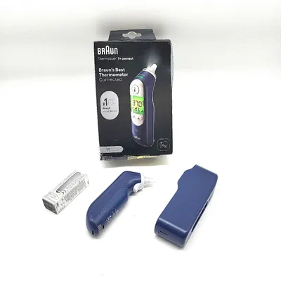 Produktbild von Braun ThermoScanÂ 7+ connect Ohrthermometer Kompatibel der Braun Family Careâ?¢
