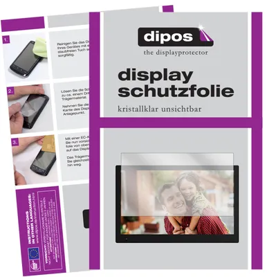 Produktbild von 2x Schutzfolie für NIX Advance 17.3 Zoll Widescreen klar Displayschutzfolie