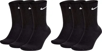 Produktbild von Nike Socken SX7666 Herren Damen 6 Paar - Farbe: Schwarz - Größe: 38-42
