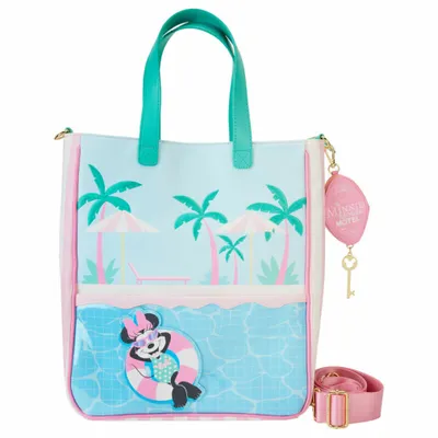 Produktbild von Disney by Loungefly Tragetasche mit Geldbeutel Minnie Mouse Vacation Style
