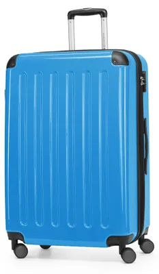 Image de HAUPTSTADTKOFFER - Alex - Großer Hartschalen-Koffer Koffer Trolley Rollkoffer Reisekoffer, 75 cm, 119 Liter,Cyanblau