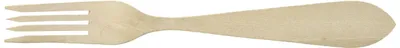 Serviervork aus Holz, 30 cm, 1 Stück