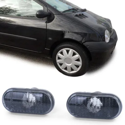 Produktbild von Seitenblinker 2x Blinker schwarz Smoke für Renault Clio 19 Twingo Laguna Megane