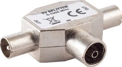 Produktbild von T-Verteiler, 2x Stecker und 1x Kupplung,   CE