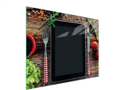 Immagine prodotto di Tagliere in vetro 52x40 cucina