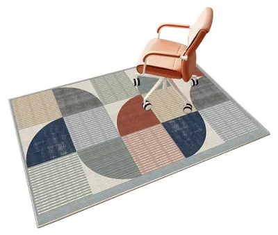 Produktbild von Bodenschutzmatte für Gaming-Stühle, Unterlage für Bürostühle, 70 x 130 cm, geeignet für Hartholzböden und Parkett