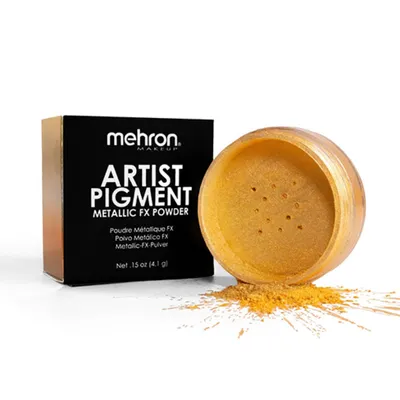 Produktbild von Mehron Künstlerpigment Gelbgold