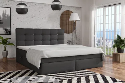 Produktbild von Boxspringbett Schlafzimmerbett BASILIO 180x200cm inkl.Bettkasten