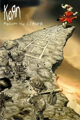 Obrázek produktu pro Korn – Follow the Leader – plakát – tisk – 61 x 91,5 cm