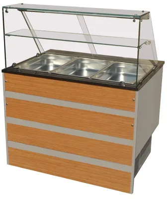 Produktbild von Combisteel 7077.01, Freistehend, Statisch, R 290, 0 - 10 °C, 398 W, 230 V