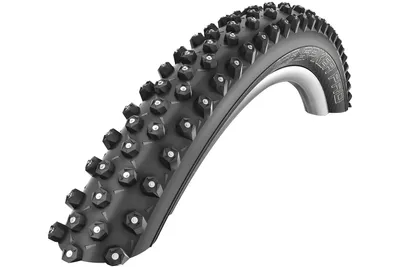 Zdjęcie produktu dla Schwalbe Ice Spiker Pro 27,5" (584 mm) Black 2.6 Tubeless Ready-Ice Spikes Opona rowerowa MTB