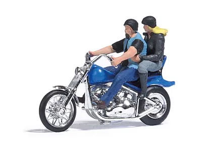 Produktbild von Busch US Motorrad mit Bikerpärchen  7860