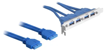 Immagine prodotto di Delock 82974 Slotblech Delock 4x USB3.0 A