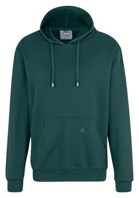 Produktbild von Übergrößen Basic-Kapuzensweatshirt AHORN SPORTSWEAR Bottle Green 6XL