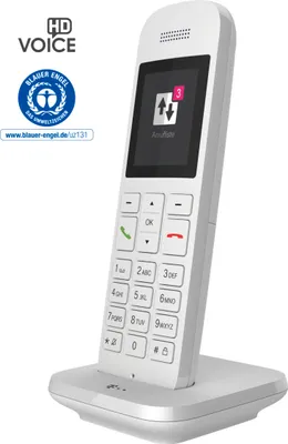 Obrázek produktu pro Telekom Speedphone 12 White Bezdrátový telefon, ekologický režim, nízké vyzařování ZCELA