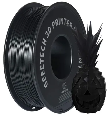 Immagine prodotto di Filamento ABS GEEETECH, diametro 1,75 mm, colore nero, per stampanti 3D, bobina da 1 kg