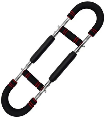 Produktbild von Krafttraining für Bauchmuskeln - Bauchtrainer - Fitnessgerät - Kräftigungsgerät Rot