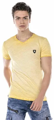 Produktbild von CT647 Herren T-Shirt in melierterm Design