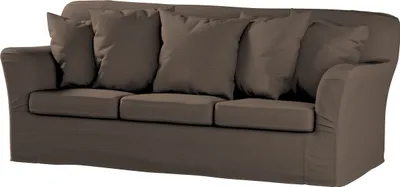 Produktbild von Dekoria Bezug für Tomelilla 3-Sitzer Sofa nicht ausklappbar, braun, Sofahusse, Tomelilla 3-Sitzer