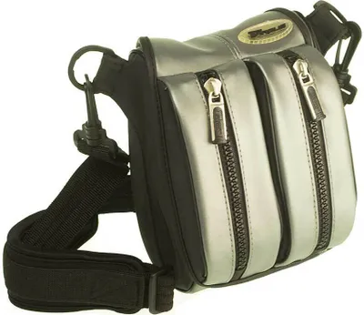 Produktbild von Targus Kameratasche Digicam Digitalkamera Foto Tasche Bag Gürteltasche Silber L