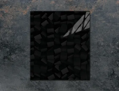 Produktbild von Glasschneidebrett 45x52 Schwarz