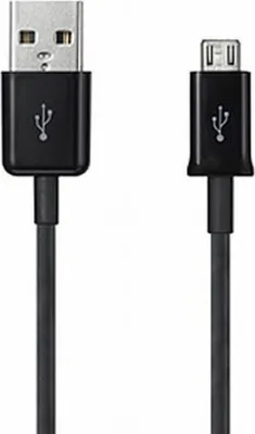 Produktbild von Micro USB Ladekabel für alle micro-USB Geräte 1m Schwarz Datenkabel Mikro USB