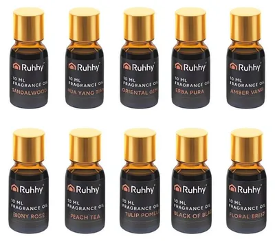 Obrázok produktu pre Vonný olej - sada 10 ks 10 ml Ruhhy 27222