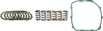 Immagine prodotto di Set frizione per Kawasaki ZZR 600 D, anni di produzione 1990-1992: dischi frizione, molle frizione e guarnizione del coperchio frizione di pamoto - Nuovo